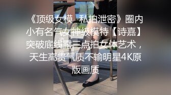 《顶级女模✅私拍泄密》圈内小有名气女神级模特【诗嘉】突破底线露三点拍女体艺术，天生高贵气质不输明星4K原版画质