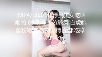 [MP4/ 350M] 漂亮美女吃叫啪啪 69深喉 上位骑乘 白虎鲍鱼粉嫩 最后交射精 全部吃掉 美美的夜宵