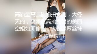 高质量高画质偷拍女厕，大冬天的，高颜值高挑身材的美丽空姐如厕偷拍，大长腿厚丝袜，各种走位拍