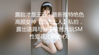 露脸才是王道！最新推特绝色高颜女神【奶凶大人】私拍，露出道具与金主爸爸大玩SM性爱花式调教 (7)