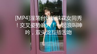 [MP4]淫荡台妹姐妹花女同秀！交叉姿势磨穴！一起浪叫呻吟，双头龙互插舌吻