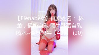 【Elenabest】真实姓名： 林萧，揉奶自慰 黑牛跳蛋自慰喷水~道具黑牛【40v】 (20)