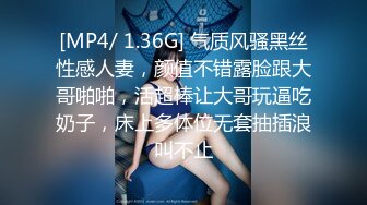 [MP4/ 1.36G] 气质风骚黑丝性感人妻，颜值不错露脸跟大哥啪啪，活超棒让大哥玩逼吃奶子，床上多体位无套抽插浪叫不止