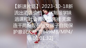 【新速片遞】 2023-10-18新流出酒店偷拍❤️JK制服学妹逃课和社会青年开房被 无套连干两炮现在的女孩子自我保护意识太差了[649MB/MP4/01:01:32]