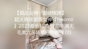 【极品女神☆重磅核弹】♡♥超火高铁紫薇女神『Naomii』2023最新私拍 极品丰满无毛美穴多场景户外啪操 (3)