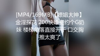 [MP4/169MB]【嫖娼大神】金淫探花 200块嫖资约个G奶妹 楼梯角落直接开干 口交胸推太爽了