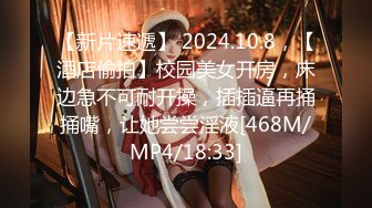 【新片速遞】 2024.10.8，【酒店偷拍】校园美女开房，床边急不可耐开操，插插逼再捅捅嘴，让她尝尝淫液[468M/MP4/18:33]