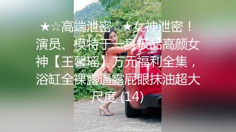 ★☆高端泄密☆★女神泄密！演员、模特于一身极品高颜女神【王馨瑶】万元福利全集，浴缸全裸露逼露屁眼抹油超大尺度 (14)