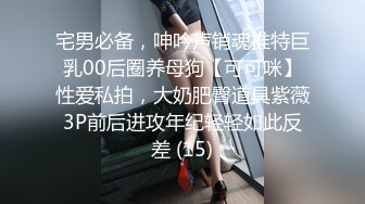 宅男必备，呻吟声销魂推特巨乳00后圈养母狗【可可咪】性爱私拍，大奶肥臀道具紫薇3P前后进攻年纪轻轻如此反差 (15)