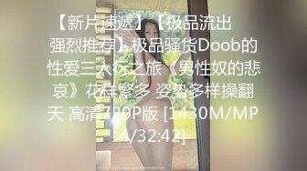 【新片速遞】【极品流出❤️强烈推荐】极品骚货Doob的性爱三人行之旅《男性奴的悲哀》花样繁多 姿势多样操翻天 高清720P版 [1430M/MP4/32:42]